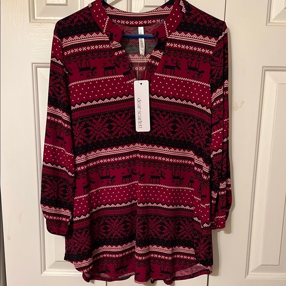 Women's holiday Top